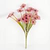 Artificial Eucalyptus Bouquet In Violet Orange Tones Home Outdoor Wedding Commercial Decor