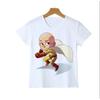 Cute  One Punch Man Say OK Printed Childrens T Shirt Kid Fashion Summer Cool Confortable Boy Tshirt Casual  Baby Tshirt Tops