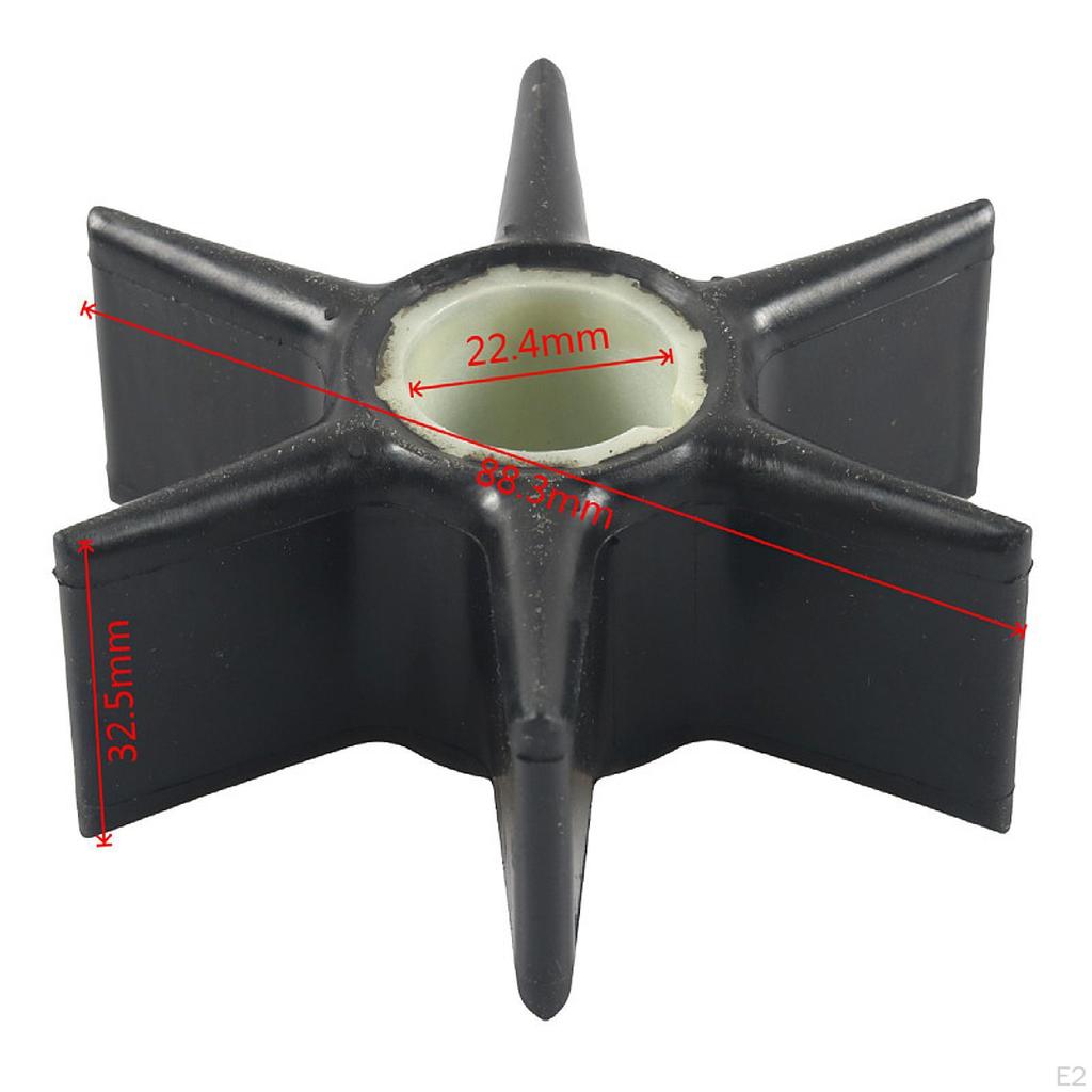 Water Pump Impeller 500301 Sturdy Repair Parts for Chrysler 75 90 120HP