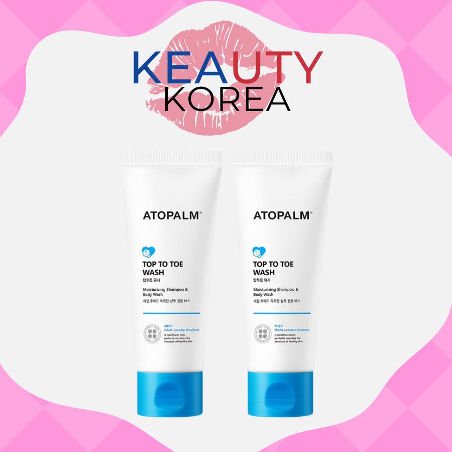 

AtoPalm Top to Toe All-in-One Wash 100ml+100ml 1pc