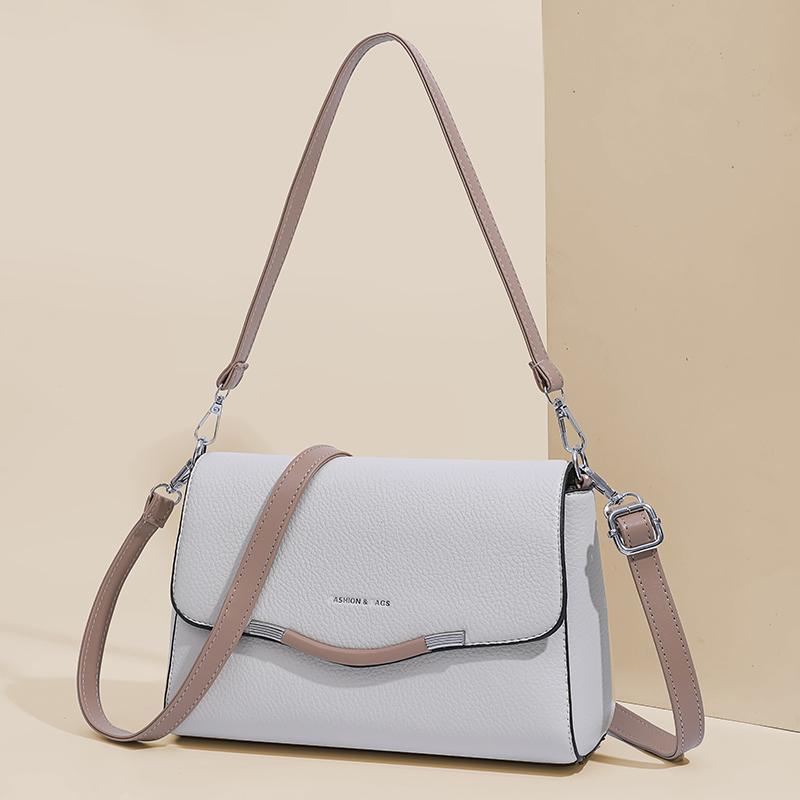 Damentasche Tasche für die Mutter mittleren Alters Schultertasche Weiches Leder Umhängetasche