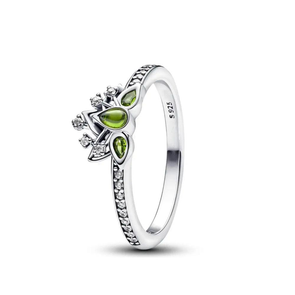 

Модное кольцо «Очаровательная принцесса» из стерлингового серебра 925 пробы, размеры 6 7 8 9, женское оригинальное свадебное хрустальное роскошное украшение 6