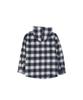 DOUBLE JD Check Shirt Hoodie