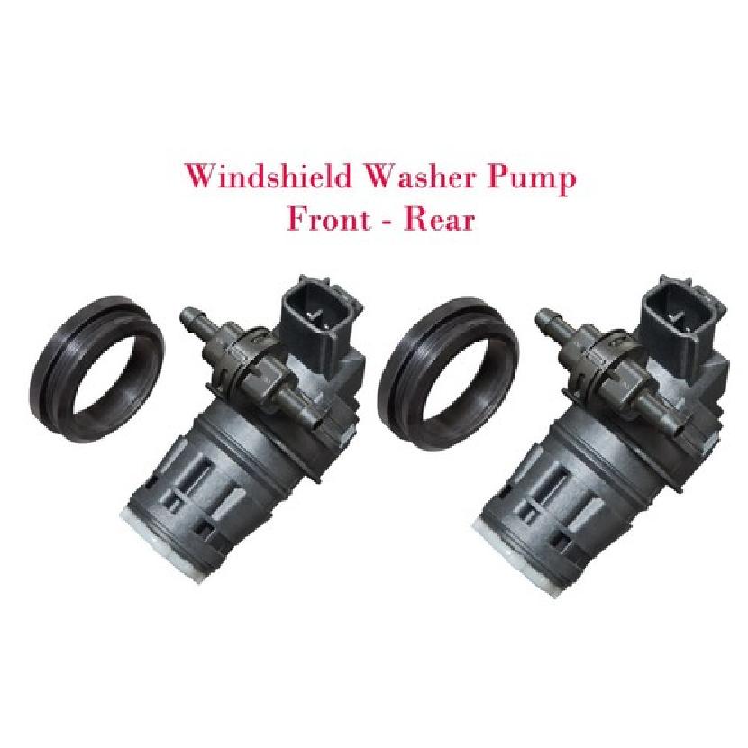 2 x Windshield Washer Pump Front - Rear  Fits: Nissan Murano 2015-