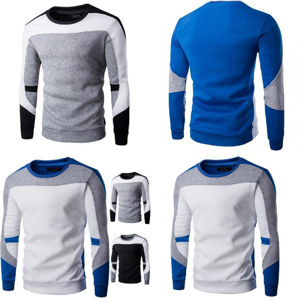 Hochwertiger Herren Pulli Pullover Strickjacke Strick Rundhals für stilvollen Komfort