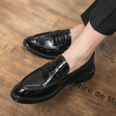 Luxuriöse Herrenkleider-Loafer Casual Klassisch Smile Party Formell Italienisch Höhenerhöhend Business Hochzeit Mode Schuhe für Herren