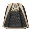 Mid-aged Men's Cotton Jacket for Autumn and Winter - Thick Casual Business Outerwear for Middle-aged and Elderly