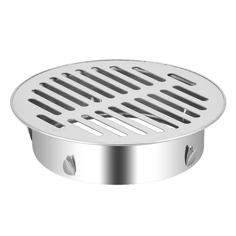 304 Stainless Steel Anti-Clogging Mesh Drain Cover for 75mm Balcony Rooftop Pipes