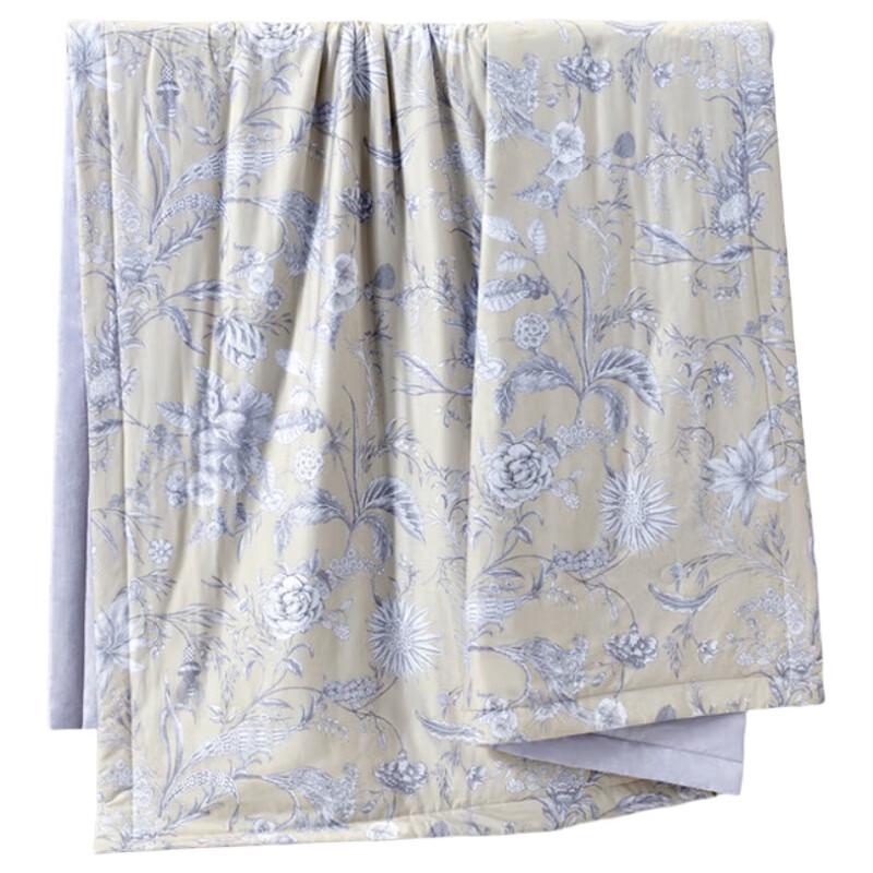 

Mercury Home Textiles Seeking Floral Cotton Shell Fiber Comforter