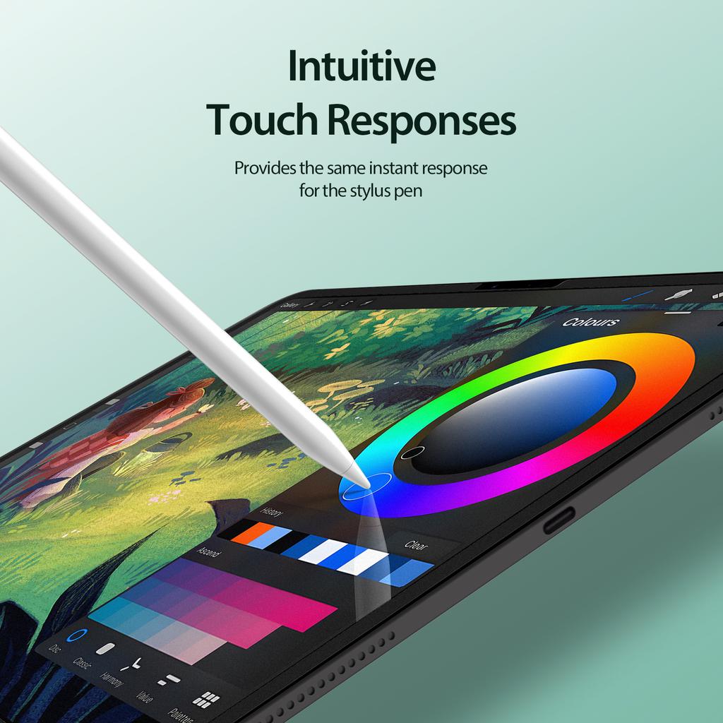 DUX DUCIS Naad Serie für iPad Pro 13 (2024) Bildschirmschutz Matt PET Paperfeel Folie Abnehmbar, Wiederverwendbar