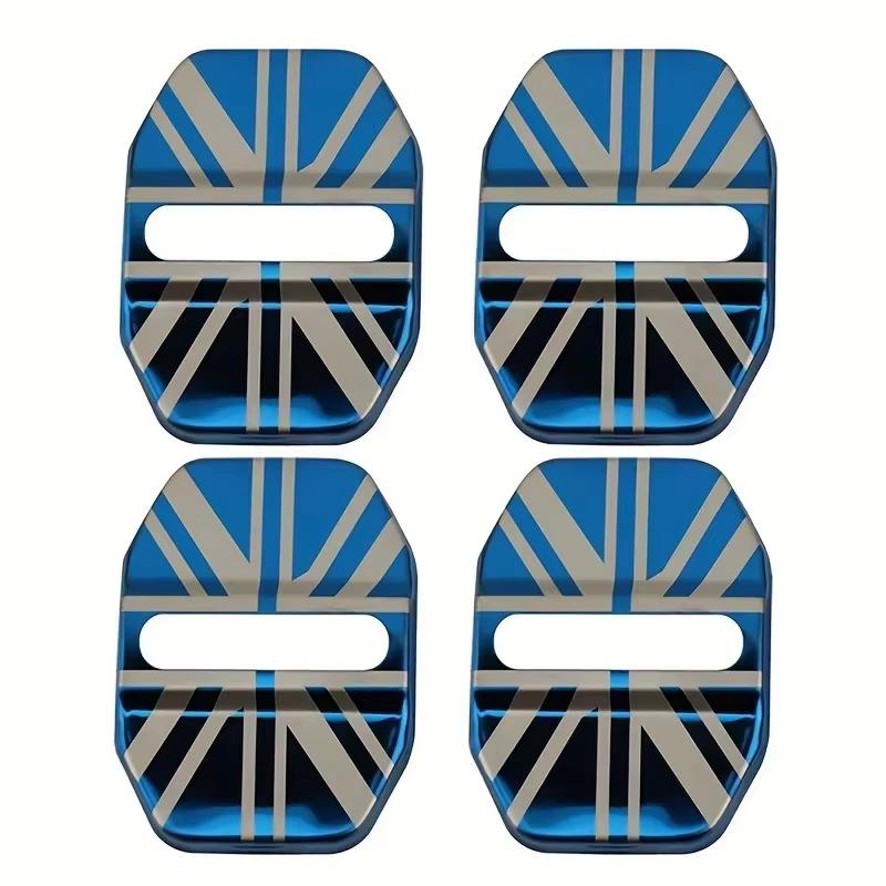 4/2Pcs Stainless Steel Car Door Lock Cover Interior Accessories for Mini Cooper Countryman Clubman R55 R56 R60 F54 F55 F56 F60