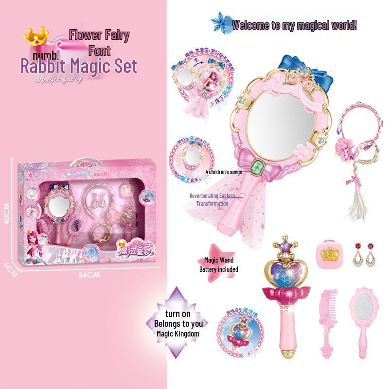 

Фея Квітів Світлодіодна Світлова Магічна Паличка Іграшка Принцеси для Дівчаток