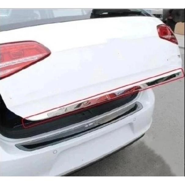 For Volkswagen VW Golf 6 7 8 MK6 MK7 Mk8 2013-  Rear Door Trunk Lid Tailgate Strips Trim Sticker Car Styling Accessories