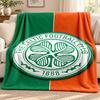 Celtic Football Club blanket Flannel Blanket Soft Cozy Plush Throw for Sofa Bed Lightweight Home Decoration Outdoor camping