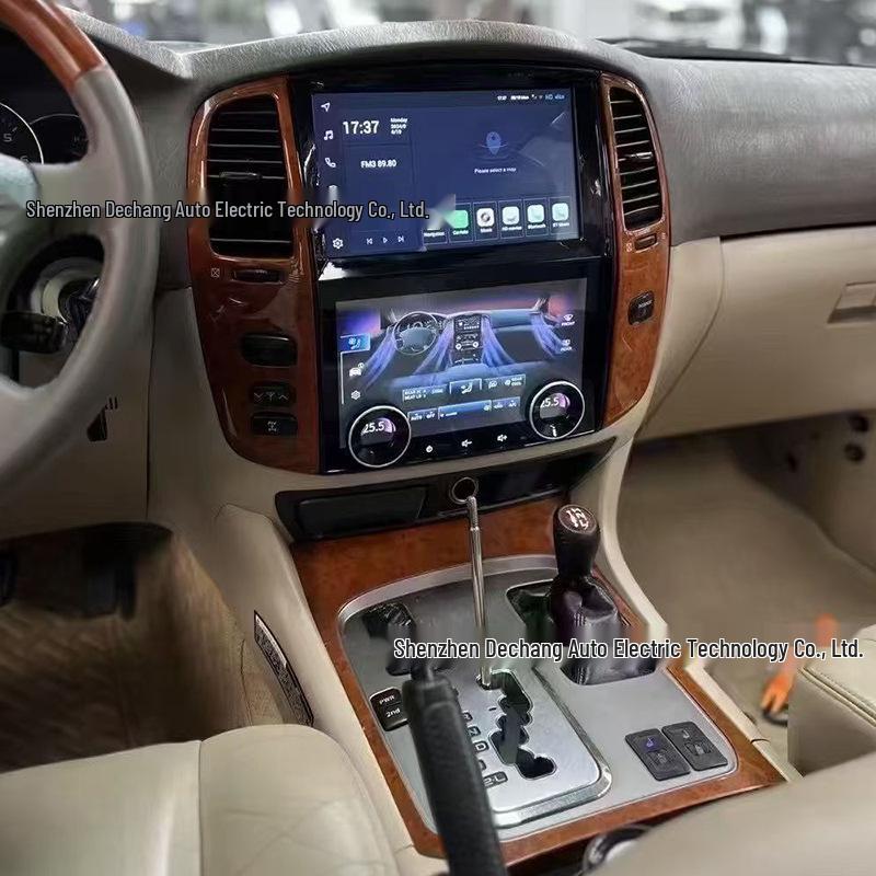 Toyota LC100/Lexus LX470 Android Multimedia & GPS Navigator Screen.