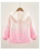 2025 Trendy Girls’ Gradient Windbreaker – Spring & Autumn Style