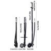 Portable 300 PSI Mountain Bike Pump Presta/Schrader Valves Universal Fork Pump Durable Suspension Pump MTB