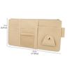 Car Sun Visor Glasses Holder Universal Sun Visor Organizer Multi-Pocket Clip Ticket Holder Car Accessories Pouch Pen Holders