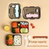 PINYU Portable Divided Lunch Box