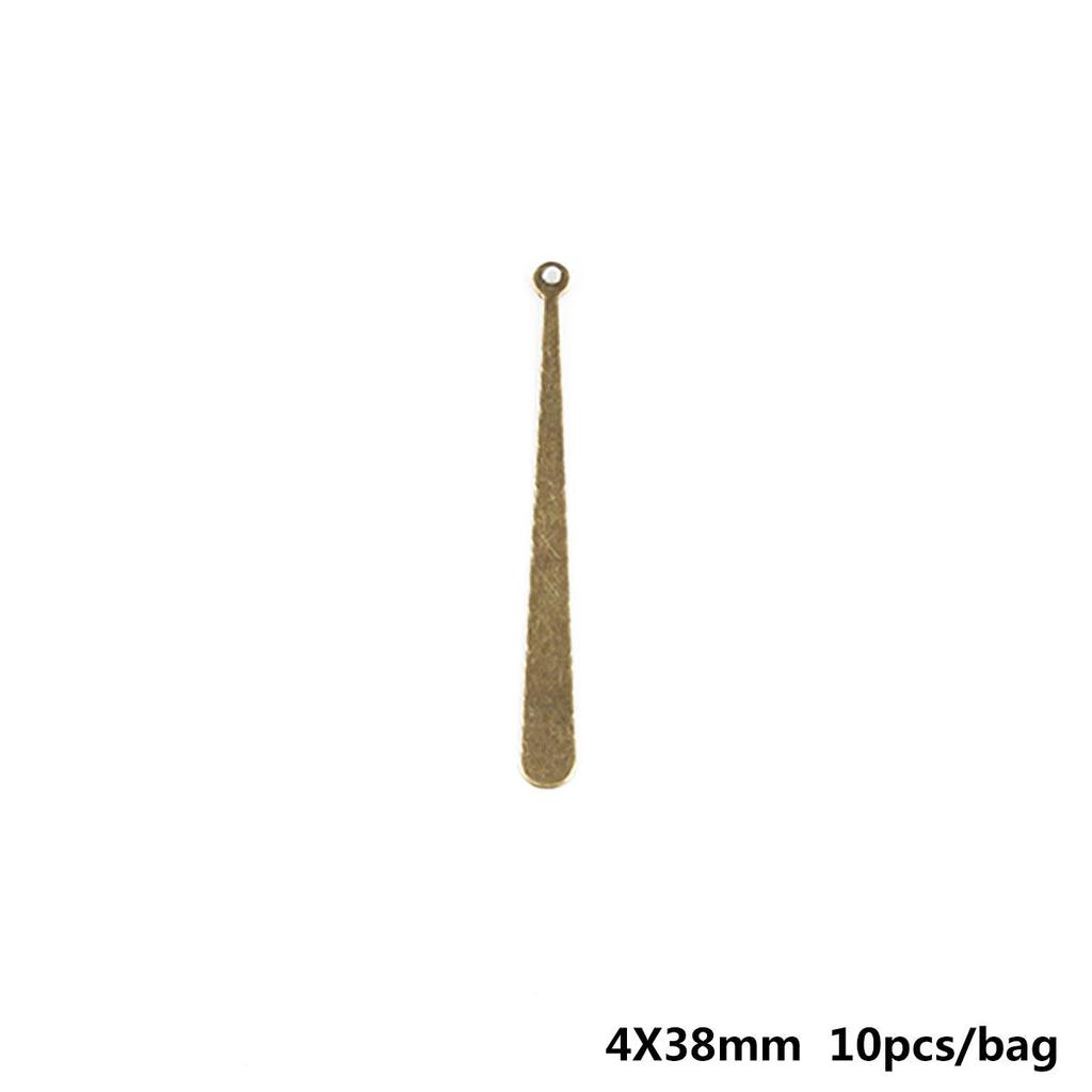 10ks Paví Měsíční Přívěsek Květina DIY Doplňky Součástky Pro Výrobu Šperků