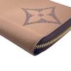 LOUIS VUITTON M69353 Zip Around Monogram Giant leather Zippy wallet Purse Brown leather unisex Used