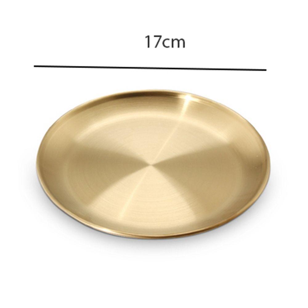 European Style Kitchen Round Western Steak Dining Plate Cake Tray Kitchen Tableware Serving Dish