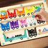 Toys Children's Magnetic Maze Walking Ball Baby Concentration Training Writing Logic Thinking 3 year Old Early Education Puzzle