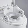 Baby-Töpfchen-Trainings-Toilettensitz mit weichen Kissengriffen, Spritzschutz, Toilettensitz, Töpfchensitz für Kinder, Jungen und Mädchen