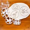 Halloween Hexe Kürbis Katze Ausstecher Form Keks Prägeform Sugarcraft Dessert Backen Fondant Kuchen Dekorationswerkzeug