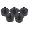 5 pz Silenziatore Filtro Compressore d'Aria Filtro di Aspirazione Nero