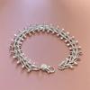 Charms   Copper Versatile Daily Fishbone Chain Bracelet Birthday Party Holiday Gift Suitable for Daily Wear