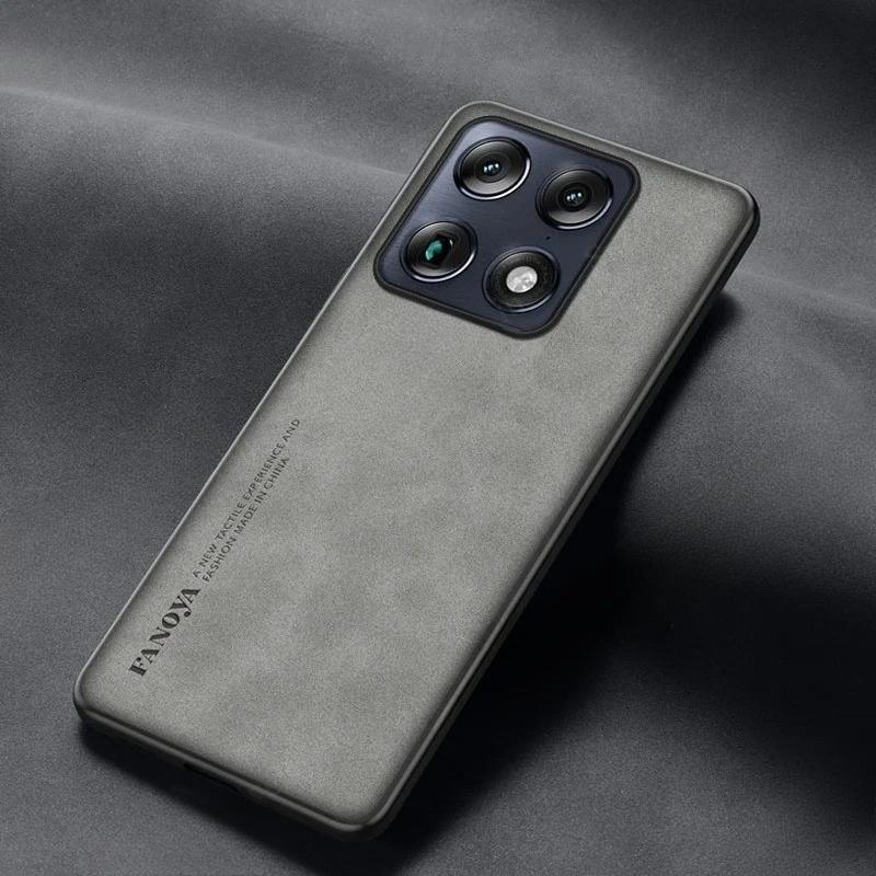 EUCAGR For Moto Signature 2026 Sheepskin PU Leather Shockproof Silicone Case For Motorola Signature 5G Phone Back Cover Coque