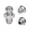 5 Pieces Straight Grease Nipples Fitting M6 x 1mm Metric Thread Portable Replace Practical Stainless