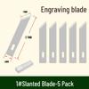 Precision Art Knife for Students - Ideal for Paper Cutting, Stamp Carving & Crafting