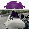4-inch Windshield for Harley 14-23 Road Glide, 7mm PC, Multiple Colors