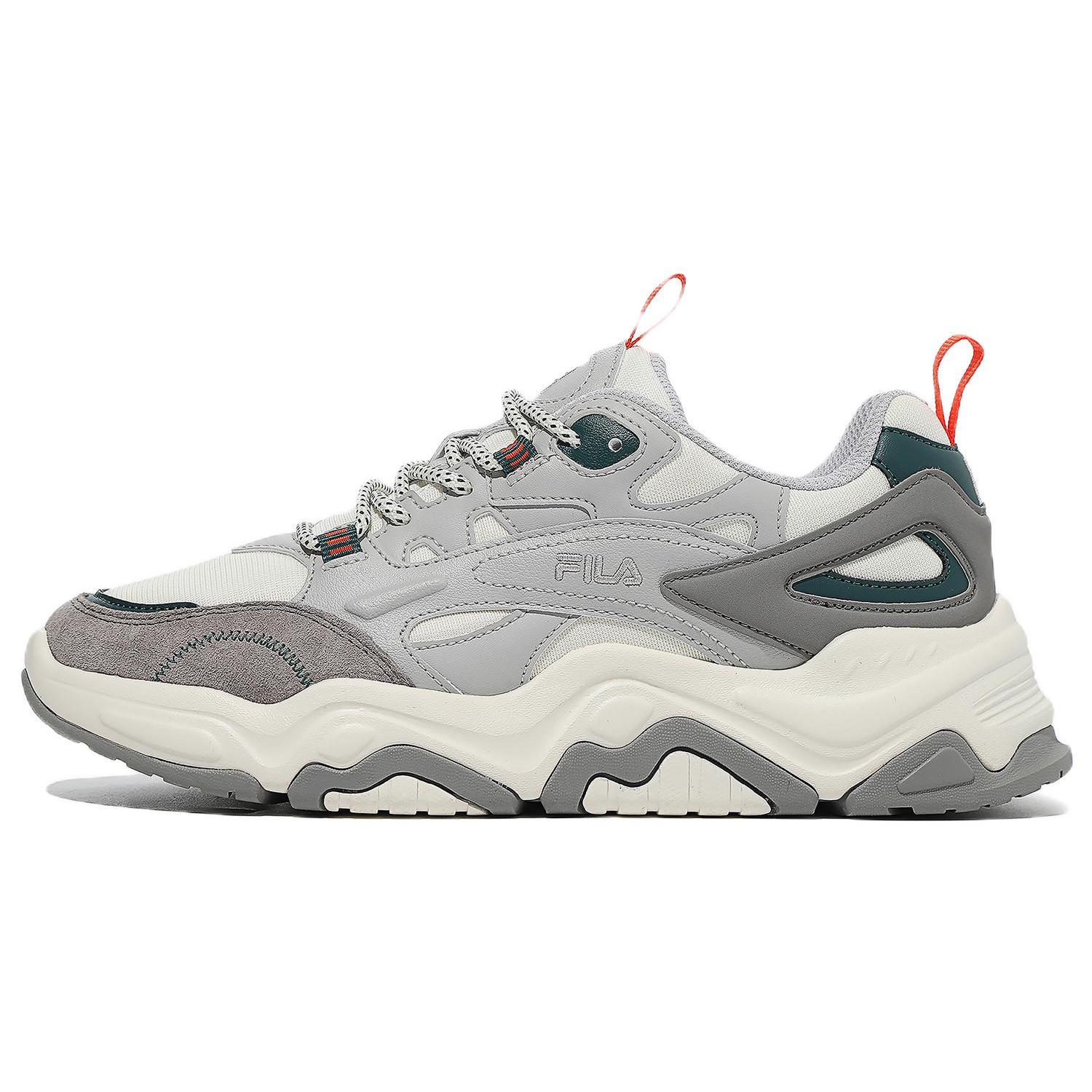 

FILA Tiny Rumble Textile, Leather Low top Casual Shoes Unisex Greige Korean Style 1JM01825E_321 230
