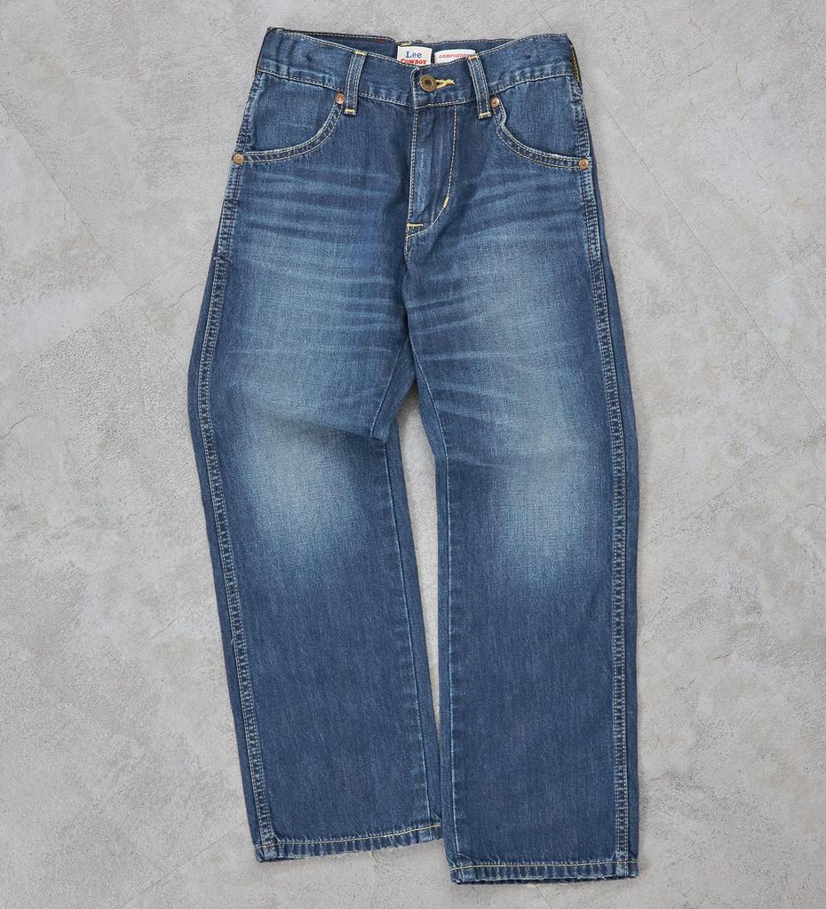 Lee Jeans 100th Anniversary Cowboy Denim Size 120 [110-150cm] Pants, Kids' Blue,