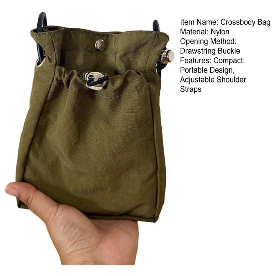 Damen Umhängetasche Verstellbare Schultergurte Leichte Tragbare Handtasche Reise Lässig Sport Handyhalter Streetwear