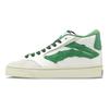 1807 X Li Ning Do Not Enter The River Skateboard Shoes Women's Mid Top White/Green AECS032-2
