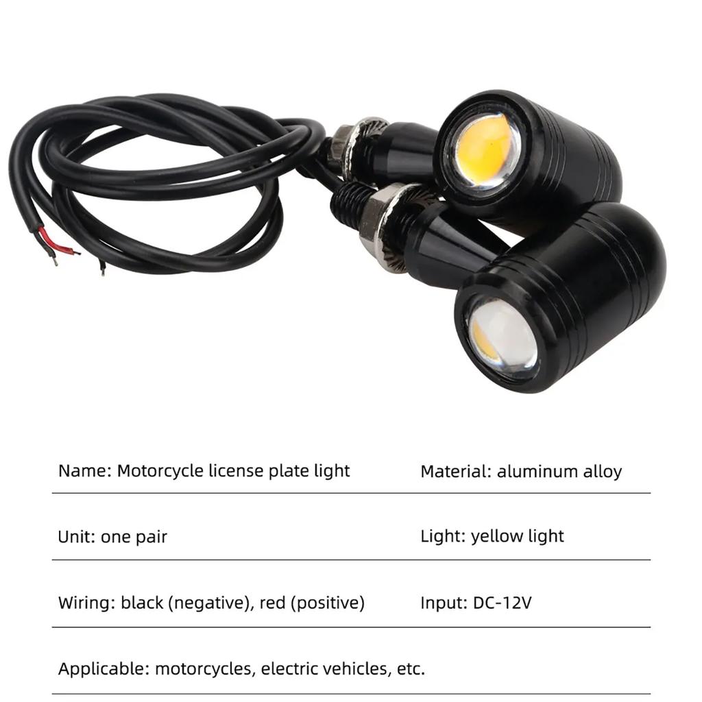 Hot Sale Lemombo Aluminum DC 12V 2 Lens Brightest Universal Mini LED Turn Signals for Motorcycles