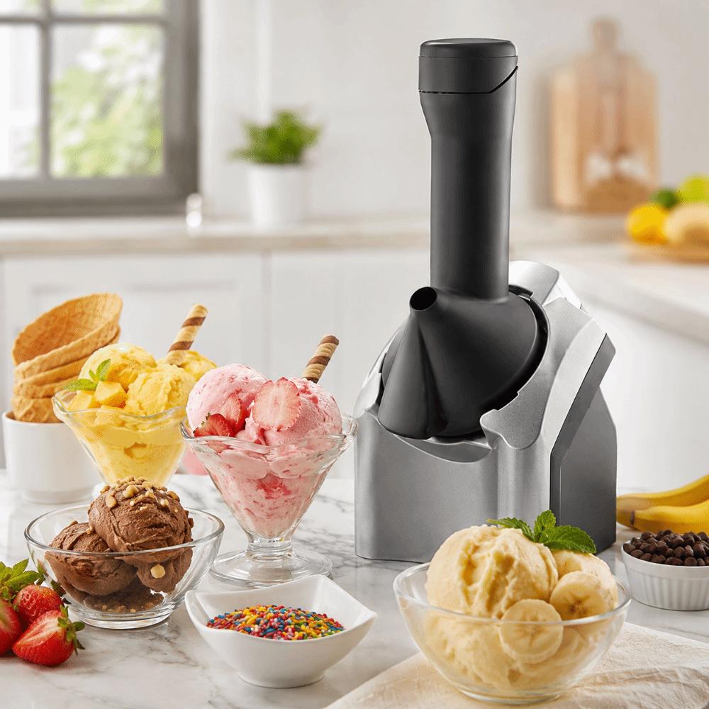 Automatic Operation Ice Cream Maker Electric Drive System Milkshake Maker  Family Gatherings