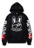 Joker Pattern Print Pullover Hoodie Fleece Men'S And Women'S Coat Sweater Hoodie
