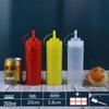 ZISIZ Plastic Squeeze Sauce Bottles - 3 Pack