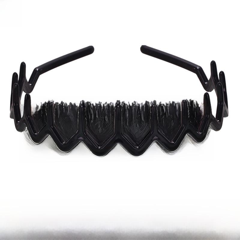 Highly Recommended Handmade Black Twisted Headband for Women - Perfect for DIY and Mother's Day.