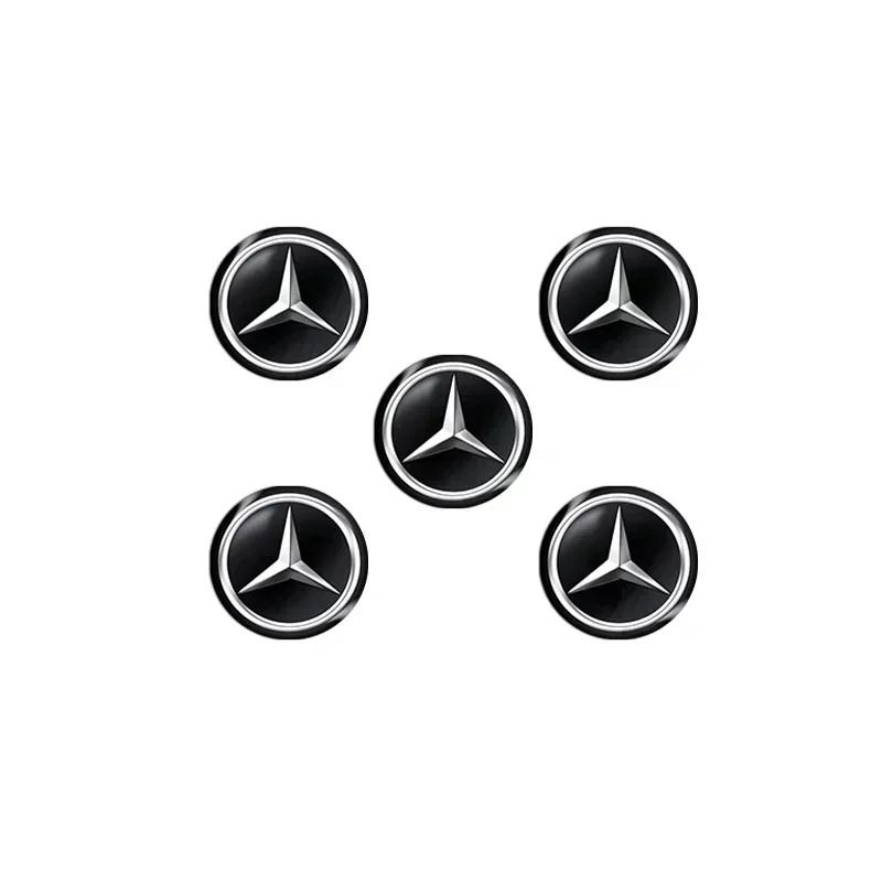 

Car Remote Key Sticker Aluminum Emblem Decal For Mercedes Benz GLC W176 W124 W126 W140 W169 W177 W213 W214 W221 W222 W166 W203