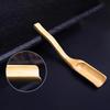 Chinese Kongfu Tea Scoop Wood/Bamboo Retro Style Natural Delicate Spoon Portable Bamboo Teaspoon Tea Accessories