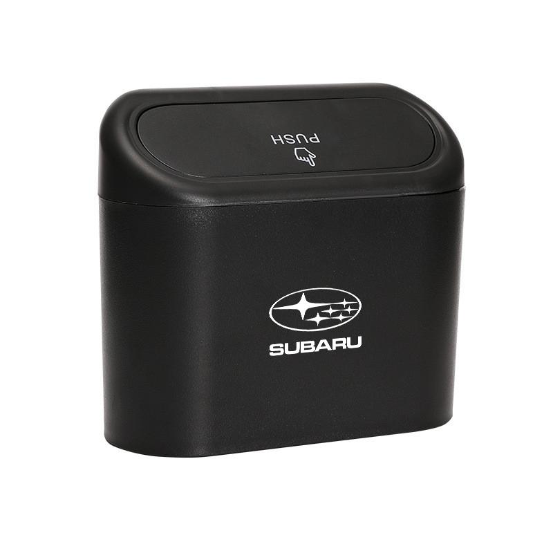 Car Trash Bin Hanging Vehicle Garbage Dust Case Storage Box Plastic Pressing For Subaru Forester Impreza Legacy Outback STI BRZ ysi8