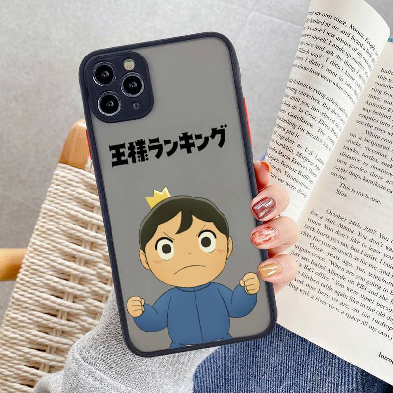 Ranking of Kings Phone Case For iphone 13 12 11 Pro Max Mini XS 8 7 Plus X SE 2020 XR Matte Transparent Cover