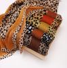 New Soft Pleated Cotton Scarf Leopard Print Hijab Islamic Solid Headscarf Crinkle Hijab Foulard Femme Musulman Wrap Bandana