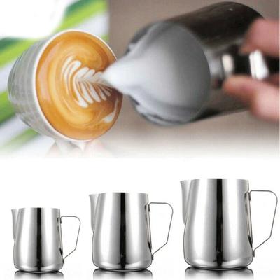 1 szt. 100/350/600ml Filiżanki do Cafe Latte z kwiatowym wzorem do spieniania mleka, spiczaste, do kremu, do kawy, do zdobienia